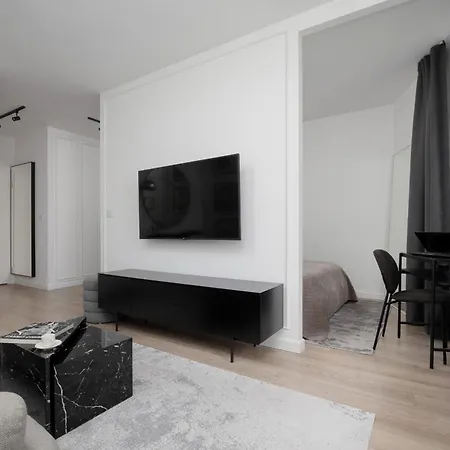 Minimalist Near Rondo Daszynskiego By Renters 아파트 *